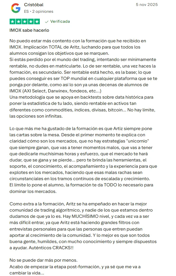 Opinion Cristobal